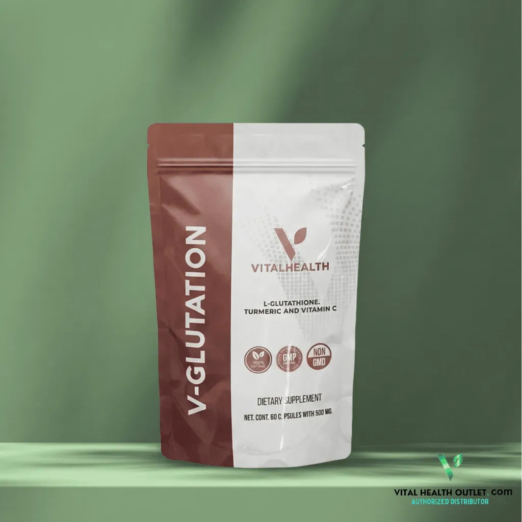 Glutathione and Vitamin C Capsules for cellular antioxidant and immune support. | Vital Health Outlet
