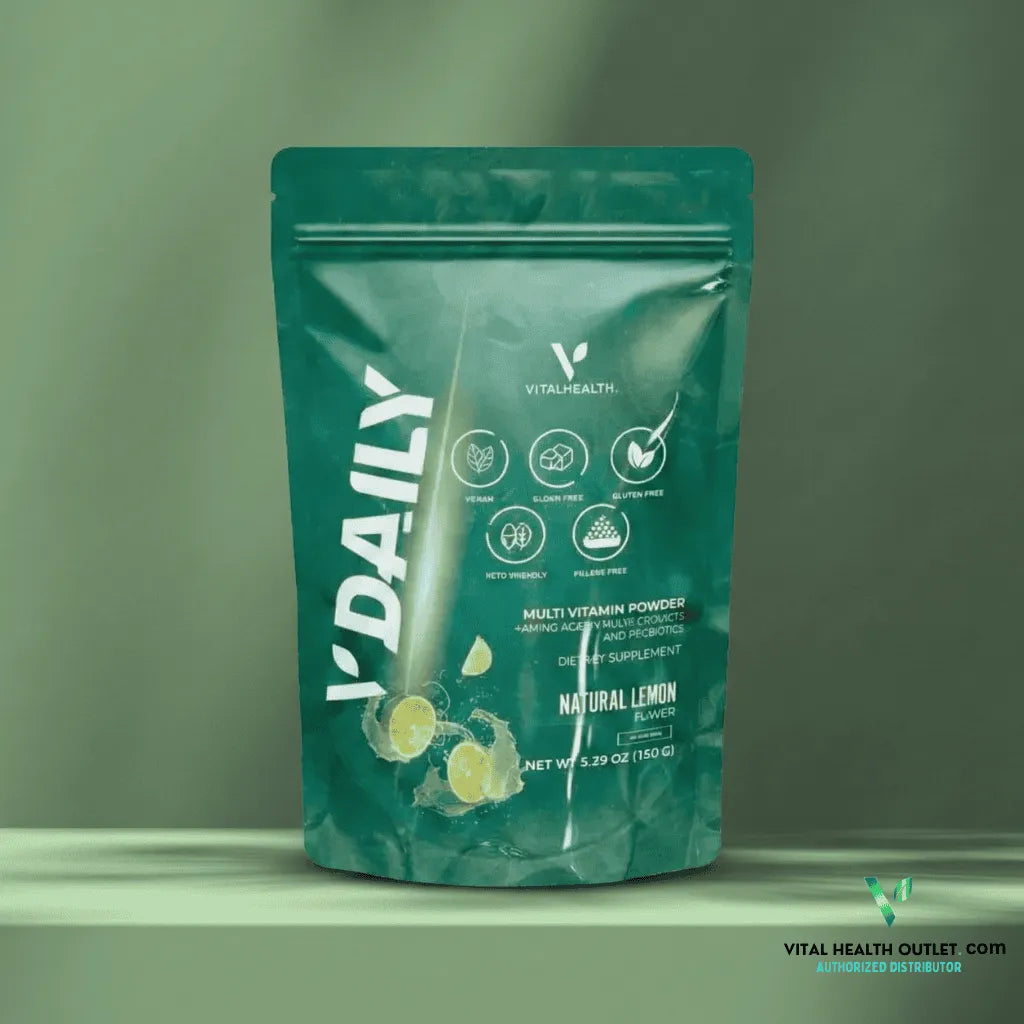 Multivitamin Powder with Superfoods and Reishi for foundational health and vitality. | Vital Health Outlet.