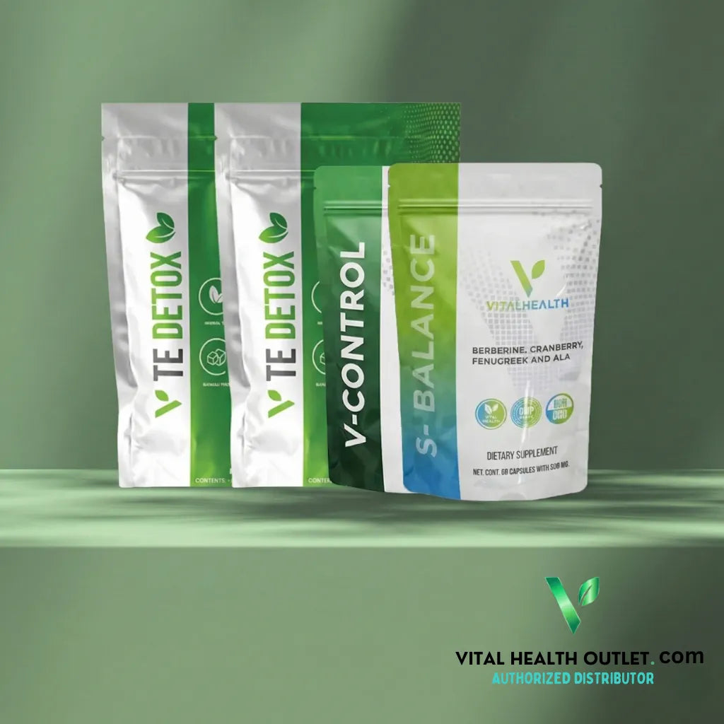 Berberine and Appetite Support Essentials for healthy glucose and weight management. | Vital Health Outlet.