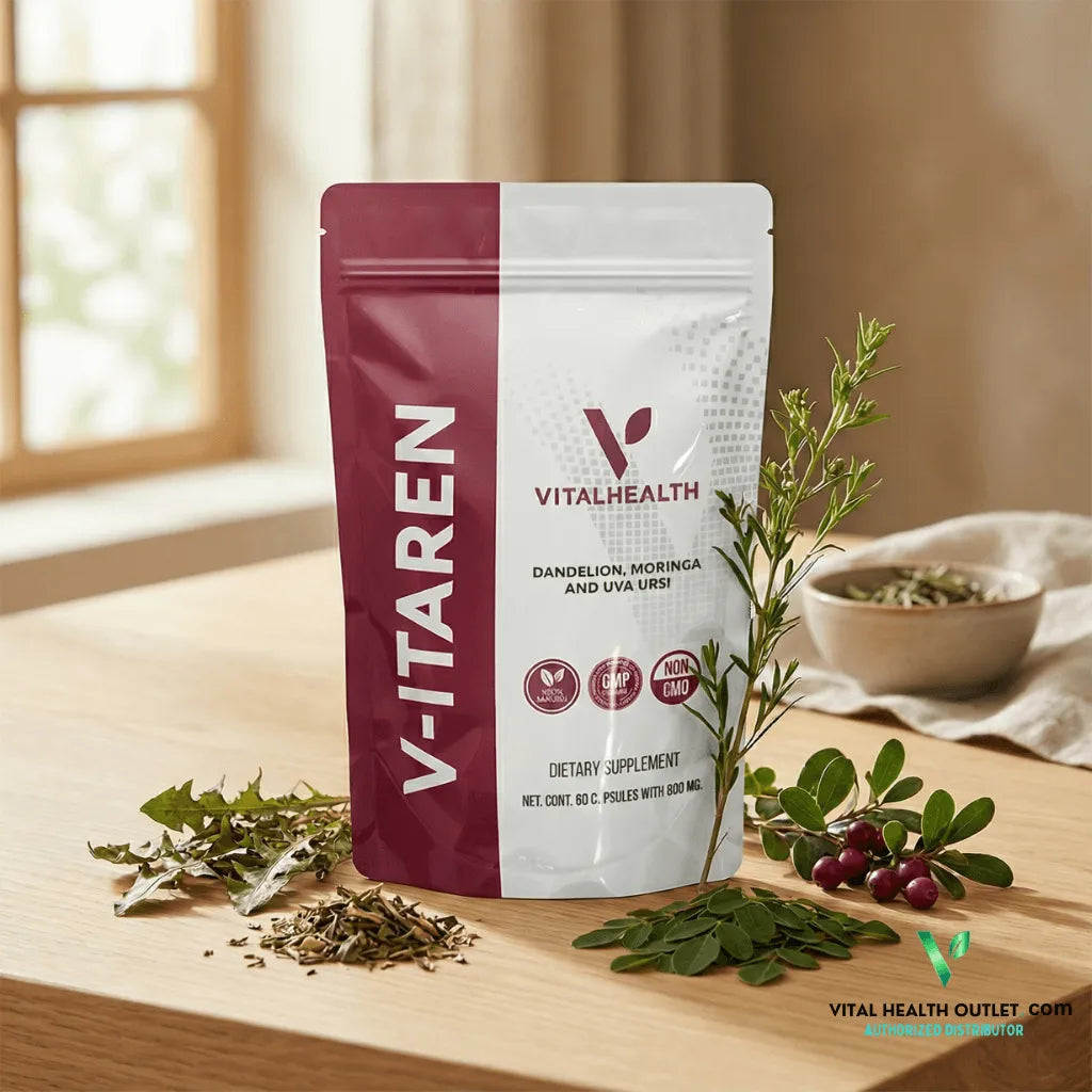 Kidney and Urinary Support with Moringa and Dandelion Root for healthy fluid balance. | Vital Health Outlet.