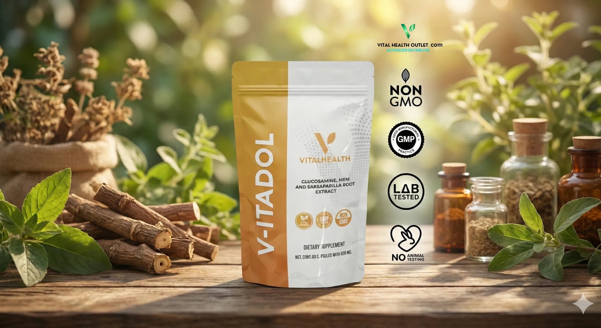 Natural Joint Comfort and Cartilage Support | V-Itadol | Vital Health