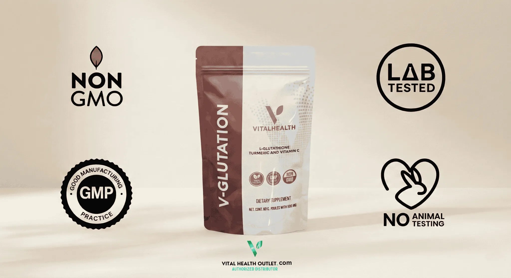 V-Glutation Vital Health Antioxidant Capsules
