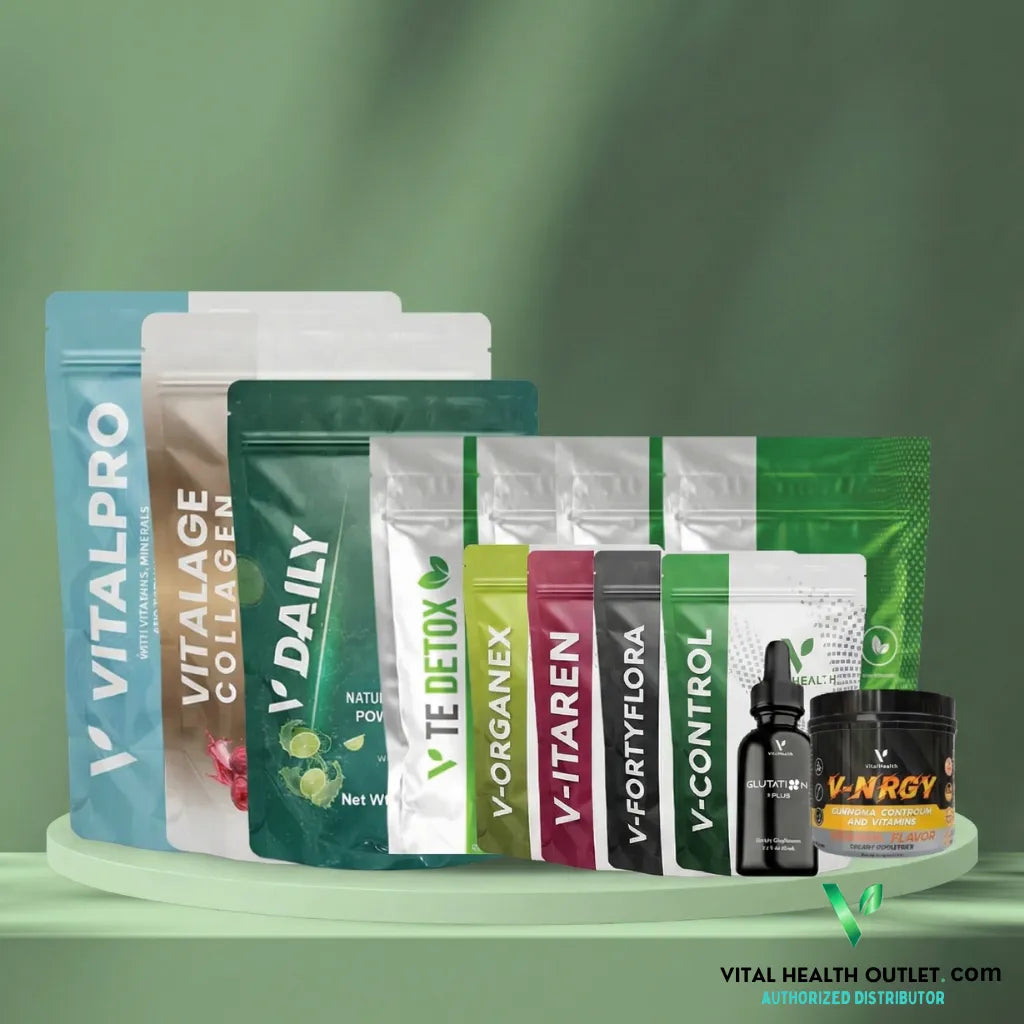 Ultimate Body Transformation System including 12 wellness essentials. | Vital Health Outlet.