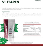 Vital Health V-itaren para soporte de tracto urinario y riñones Informacion nutricional