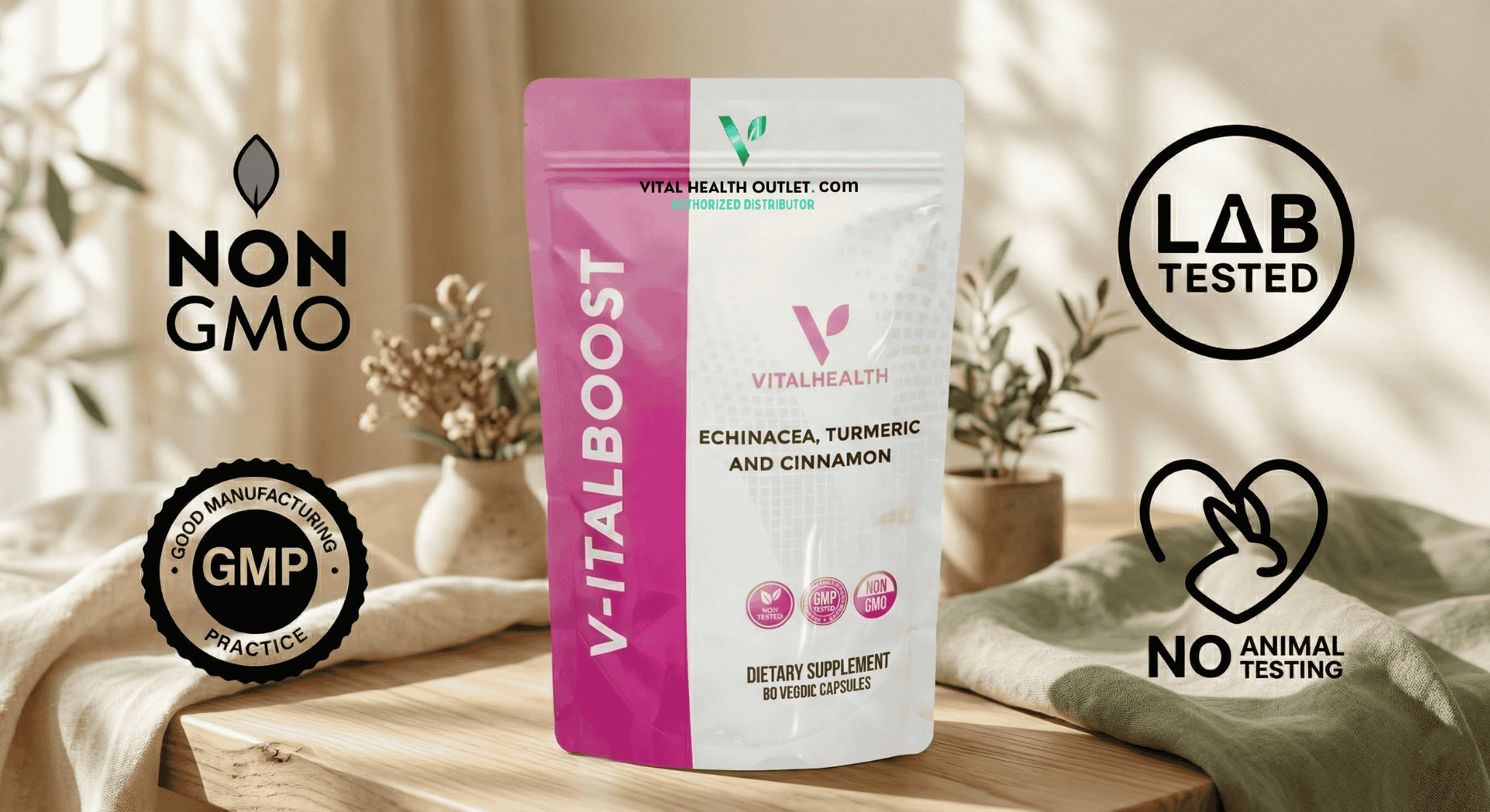 Immune Support | V-ITALBOOST | Vital Health supplement