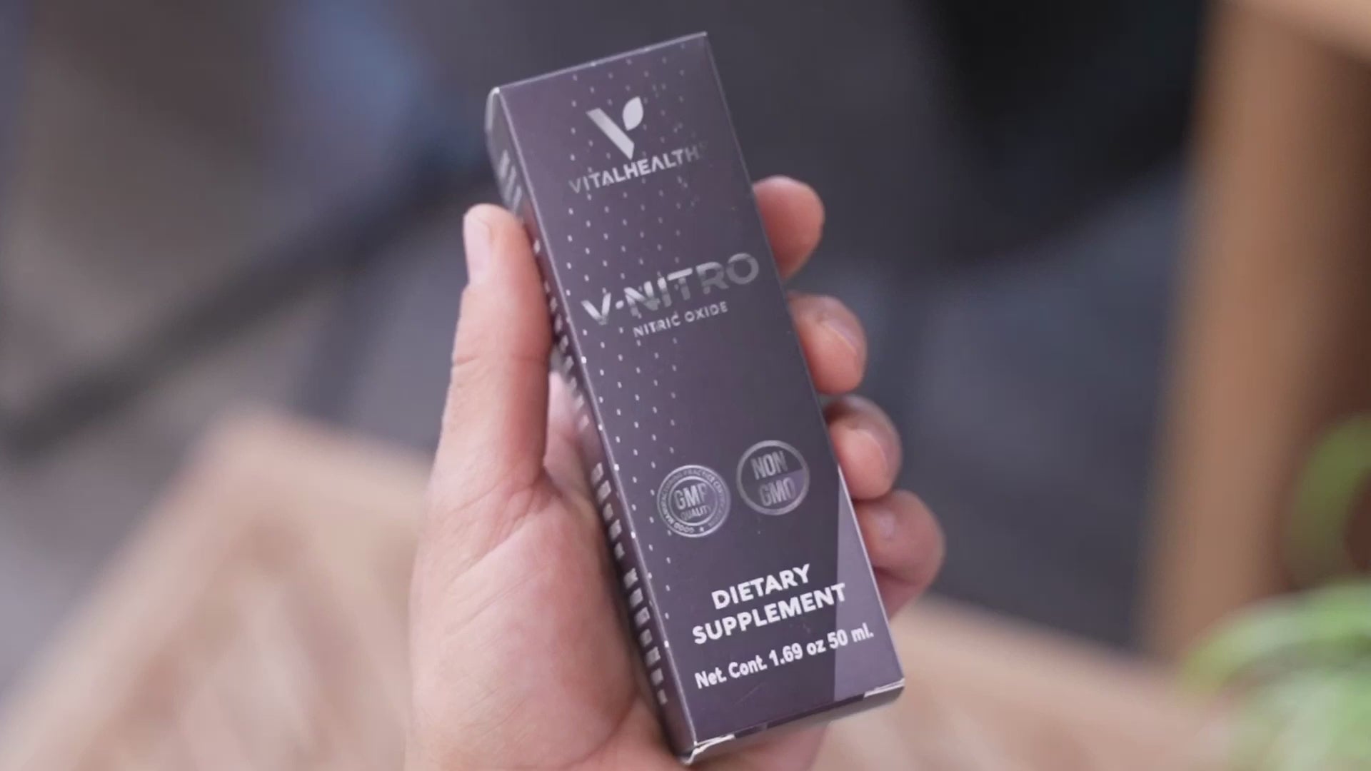 Vital Health v-nitro nitric oxide pre-workout for cardiovascular support product video